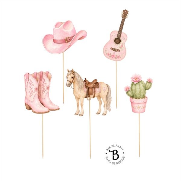 Producto - Figura Caballito Chic x 6