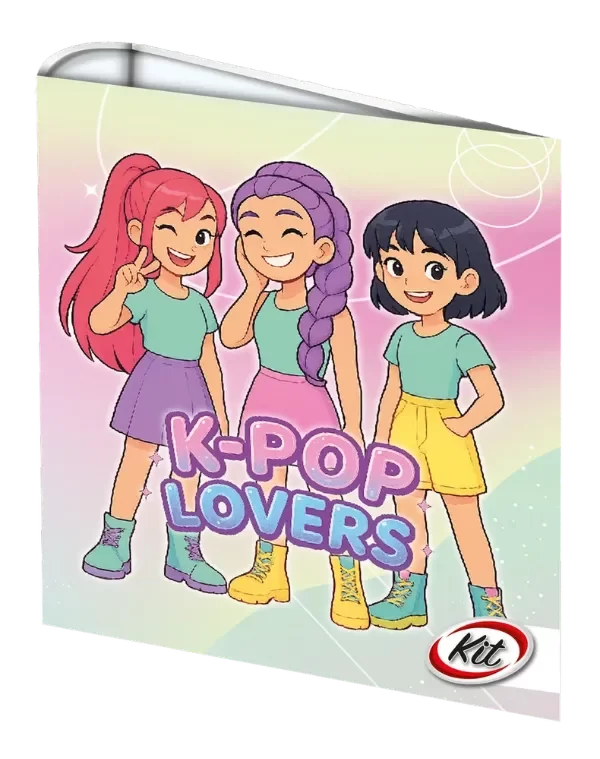 Producto - Carpetas Kit 3x40 K-Pop Girls