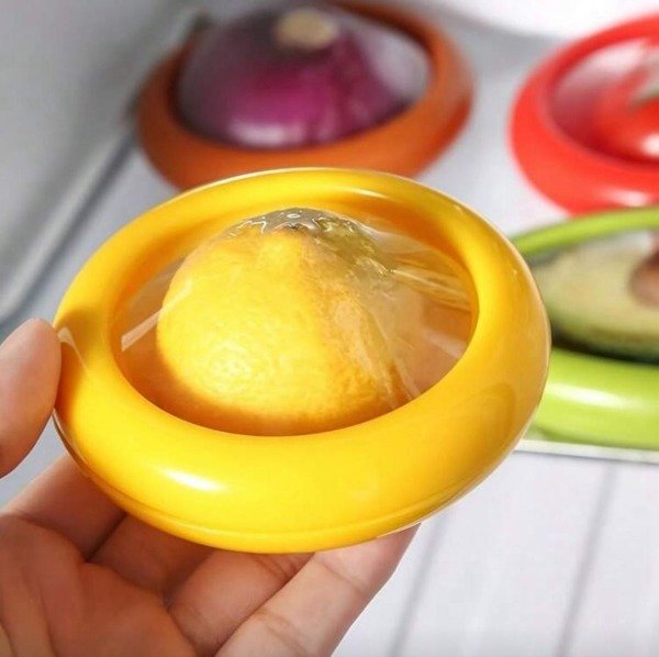 Producto - Herméticos tapa de silicona para conservar alimentos
