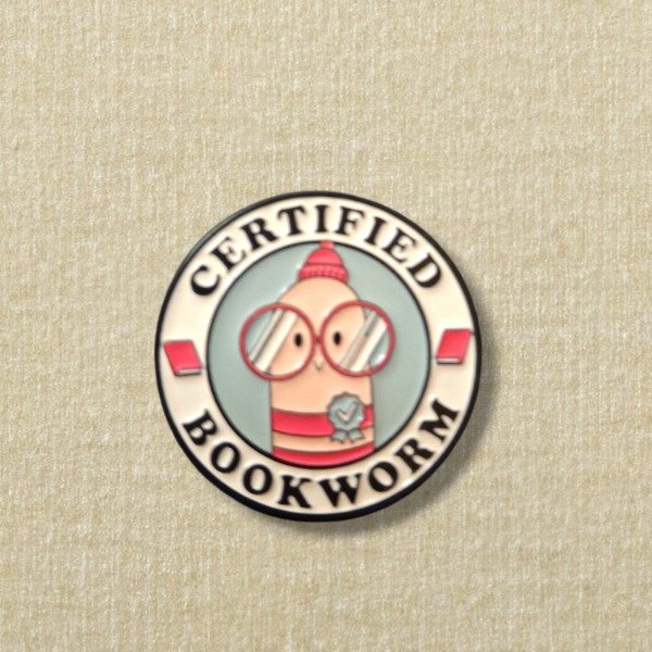 Producto - Pin Bookworm