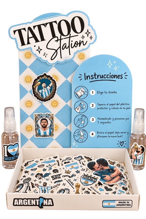 Producto - Estación de Tatuajes Temporales - 0
