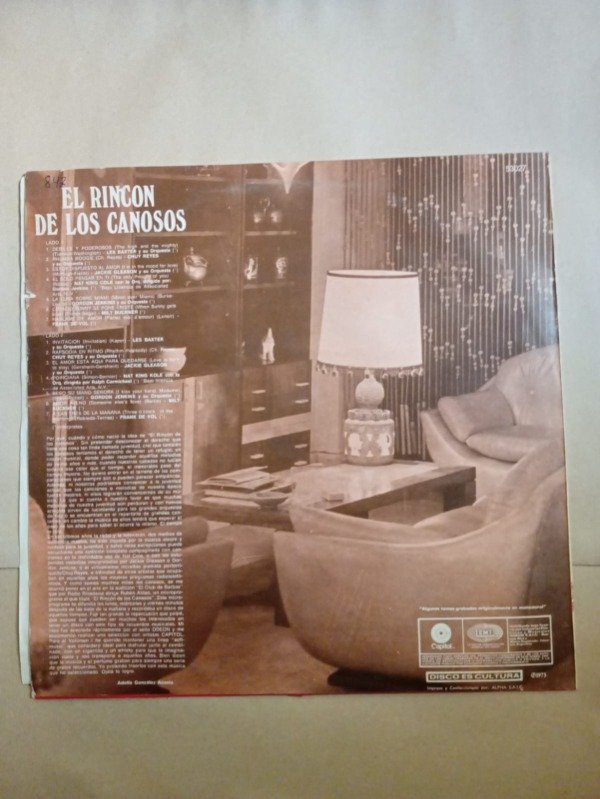 Producto - El rincón de los canosos - Artistas varios - Capitol Records 1973 - 1