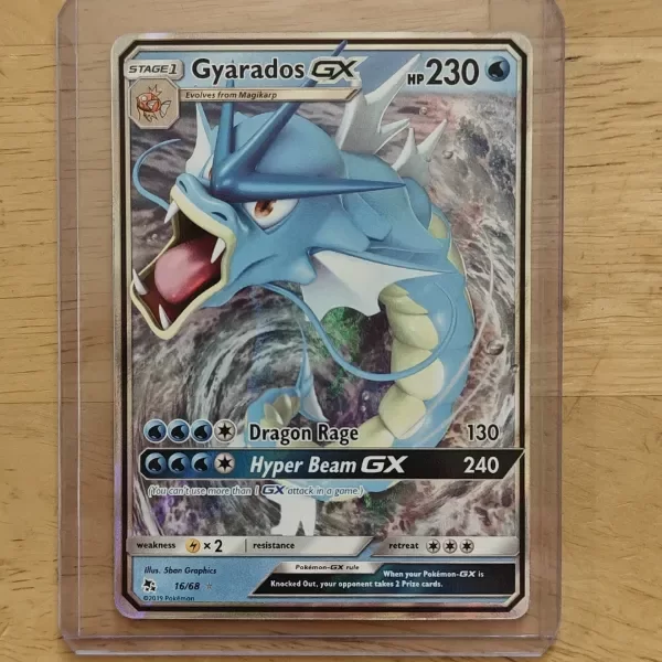 Producto - Gyarados GX - 16/68 - Pokemon Hidden Fates Sun and Moon Ultra Rare Card