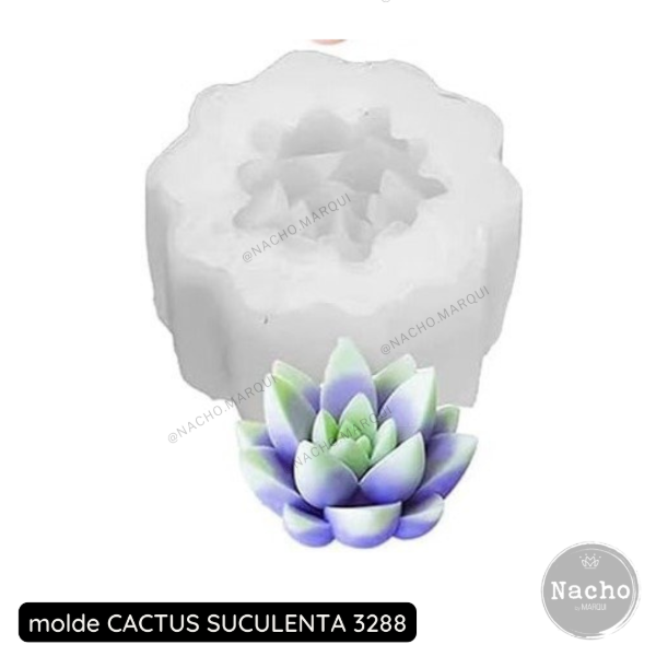 Producto - MOLDE CACTUS SUCULENTA 3288 - PRECIO FINAL