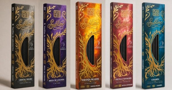 Producto - SAHUMERIOS LINEA SUBLIME PURA RAIZ