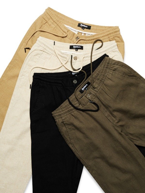 Producto - Pantalón Lino Hank 85247 Raiders 4 Colores Disponi