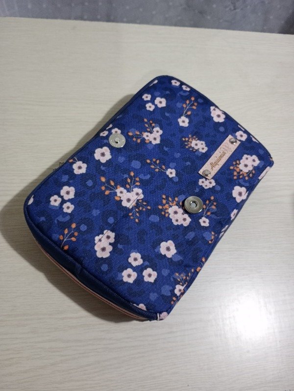 Producto - Cartuchera Neceser Milan rococó azul