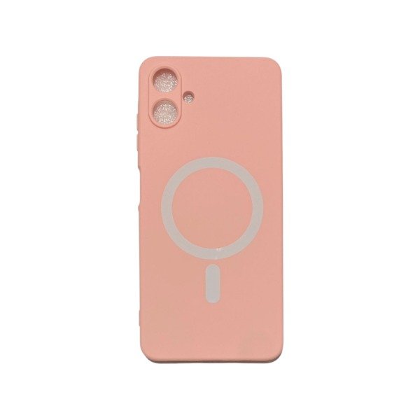 Producto - Funda Magnetica Magsafe Silicona Para Samsung A06 Color Rosa