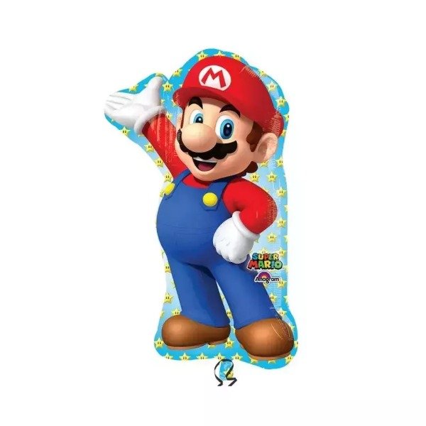 Producto - GLOBO SILUETA  MARIO BROSS  40 CM