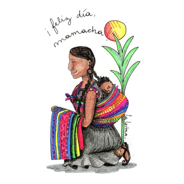 Producto - Pin "Feliz día mamacha"