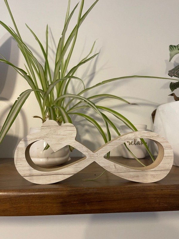 Producto - Figura Decorativa Infinito En Madera Mdf + Melamina