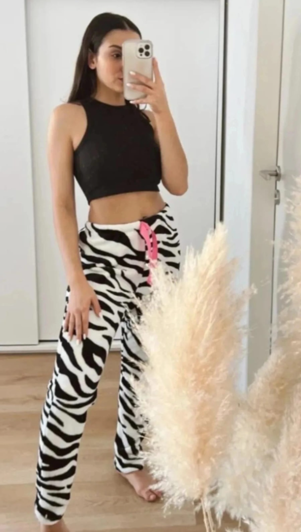 Producto - Pantalón Polar Soft Cebra