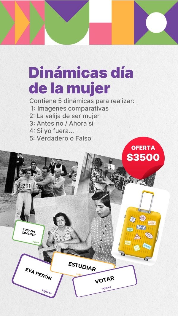 Producto - Dinámicas para el día de la mujer