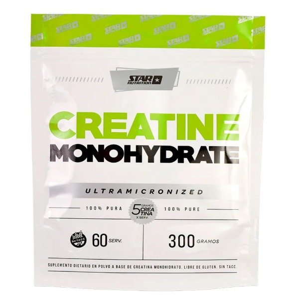 Producto - Creatina Monohidratada Star Nutrition 300g - Doypack Sin sabor