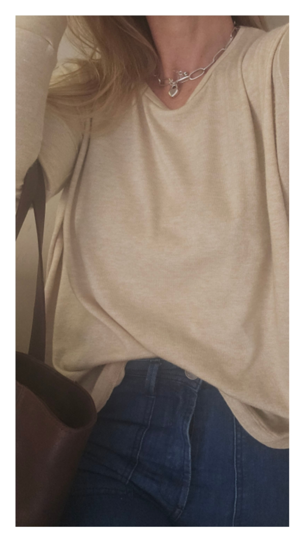 Producto - Sweater Beige tokio lanilla brush MEGA SUAVE