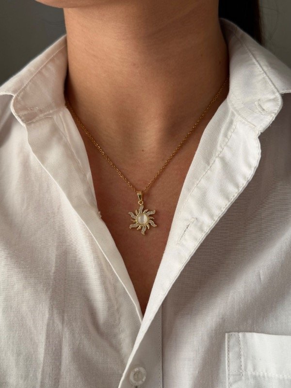Producto - Collar dorado aura - 0