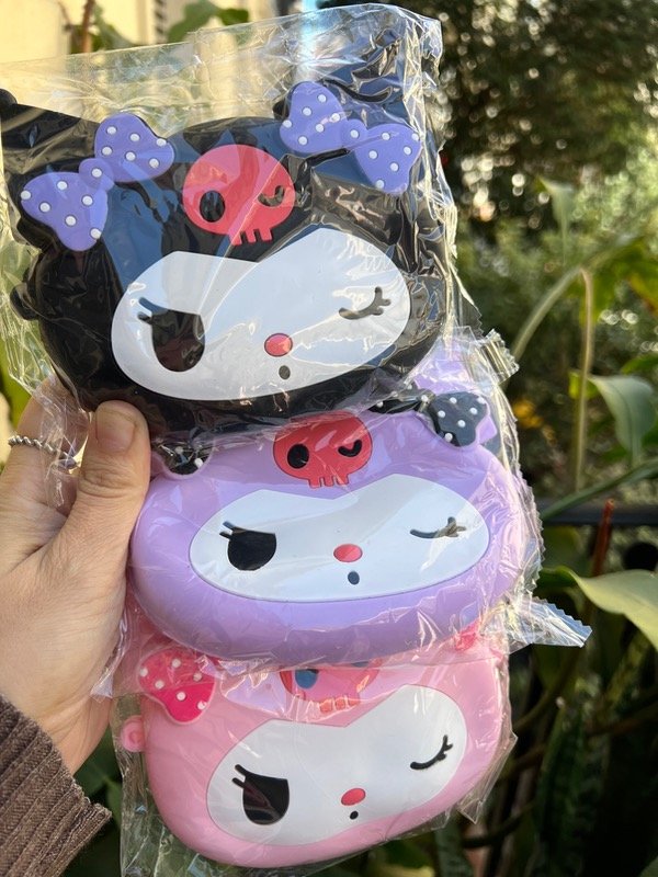 Producto - 2 monederos kuromi goma