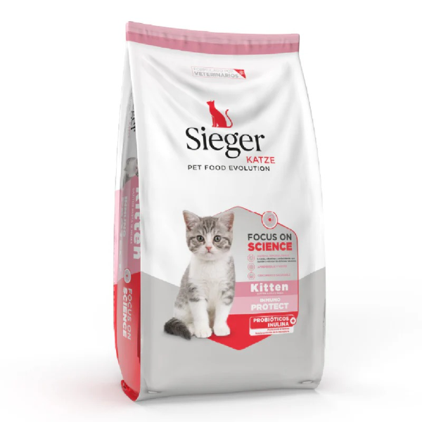 Producto - SIEGER KATZE KITTEN InmunoProtec x 3 kg