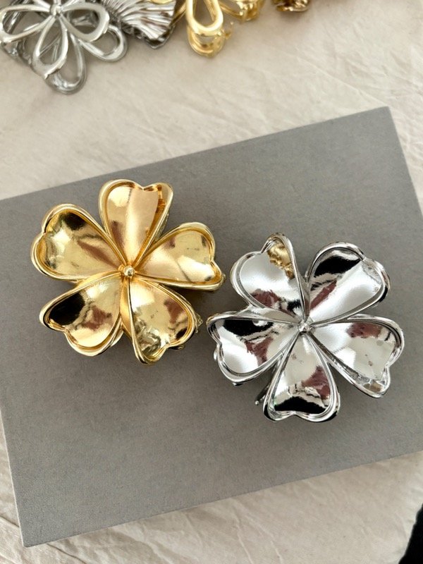 Producto - Broches Metálicos Flor Grandes
