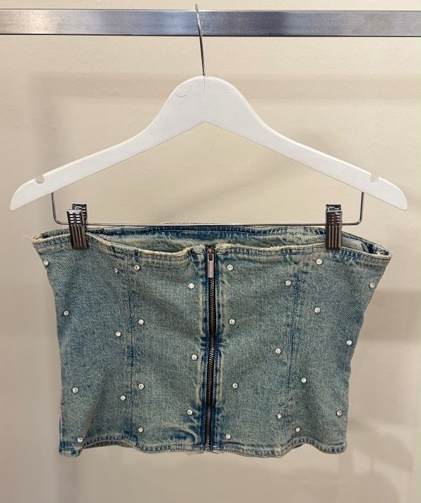 Producto - Strapless ZARA (M) Strass - 1