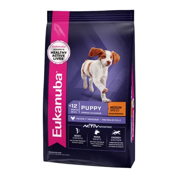 Producto - Eukanuba Puppy Medium Breed 15kg