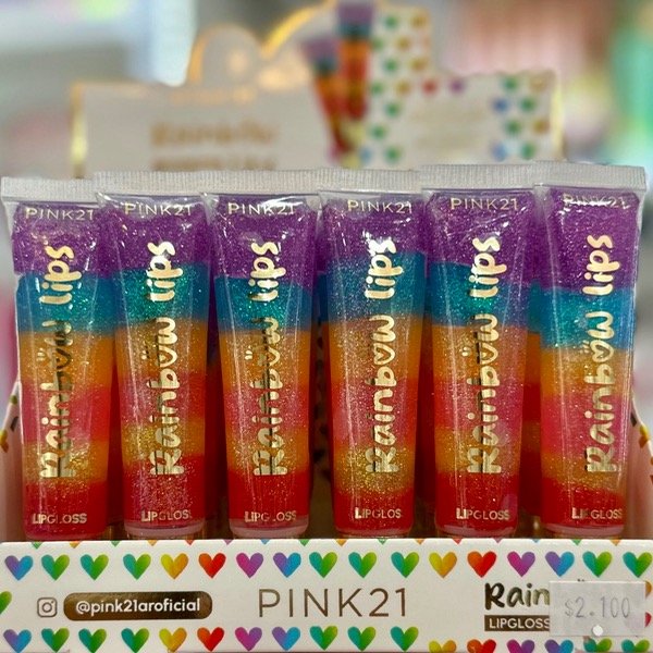Producto - Lipgloss Rainbow Pink 21