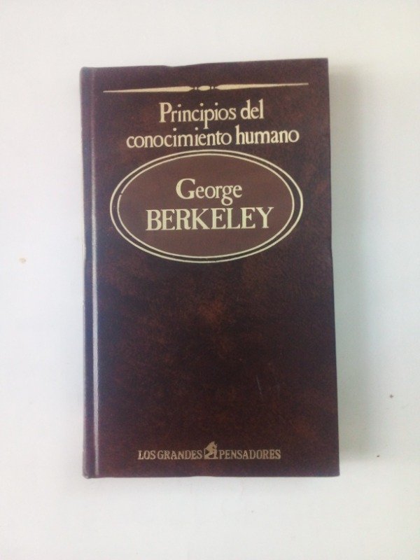Producto - Principios del conocimiento humano - George Berkeley - Sarpe 1985 - Tapa dura