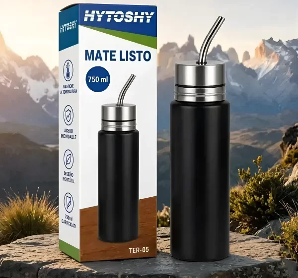 Producto - Mate Listo y termo 2 en 1 750 ML Hytoshy