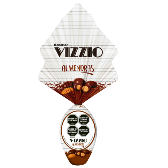 Producto - Huevo de Pascuas Vizzio con Almendras x167grs (Bonafide)