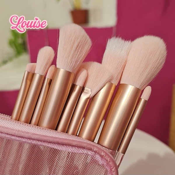 Producto - Set de brochas para viaje con estuche - City girl