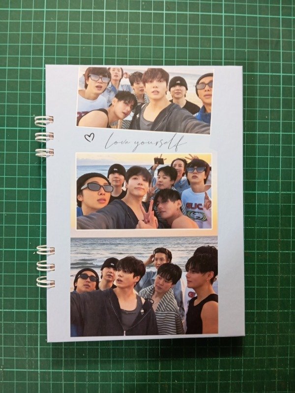 Producto - Imprimible BTS A5 A6 libretas y cuadernos anilladas, abrochadas, cosidas