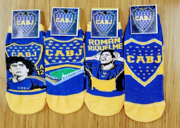 Producto - Docena surtida soquetes temática/ Boca Jr