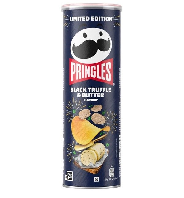 Producto - Pringles Trufa Negra y Mantequilla 165gr