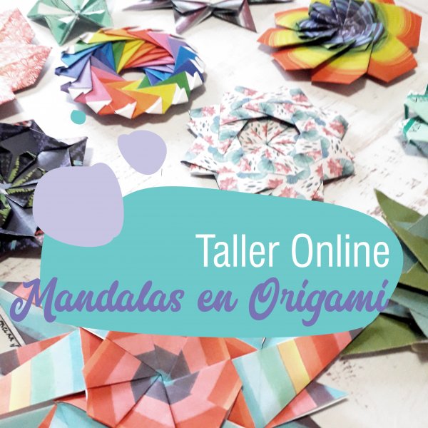 Taller Online Mandalas en Origami - malula