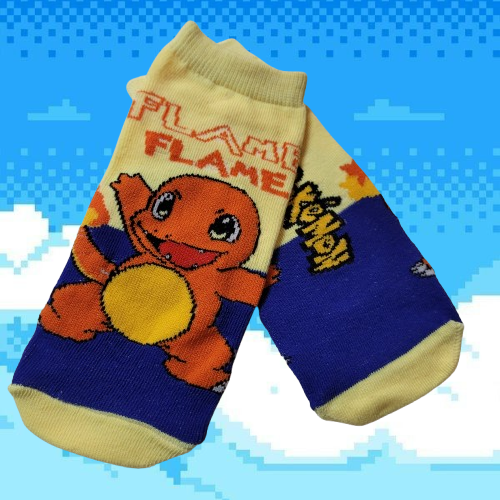 Soquete adulto Charmander amarillo Pokemon