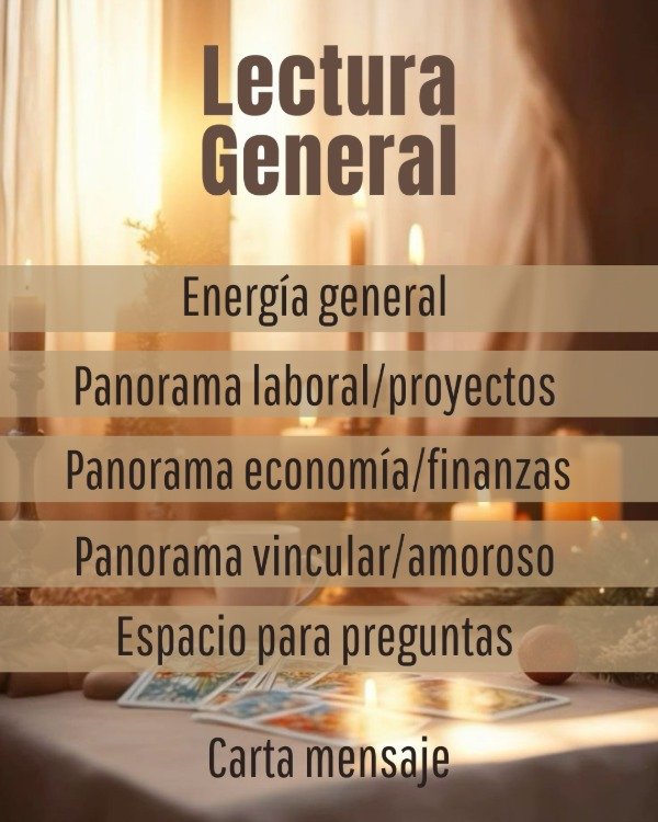 Producto - Tarot - Lectura General