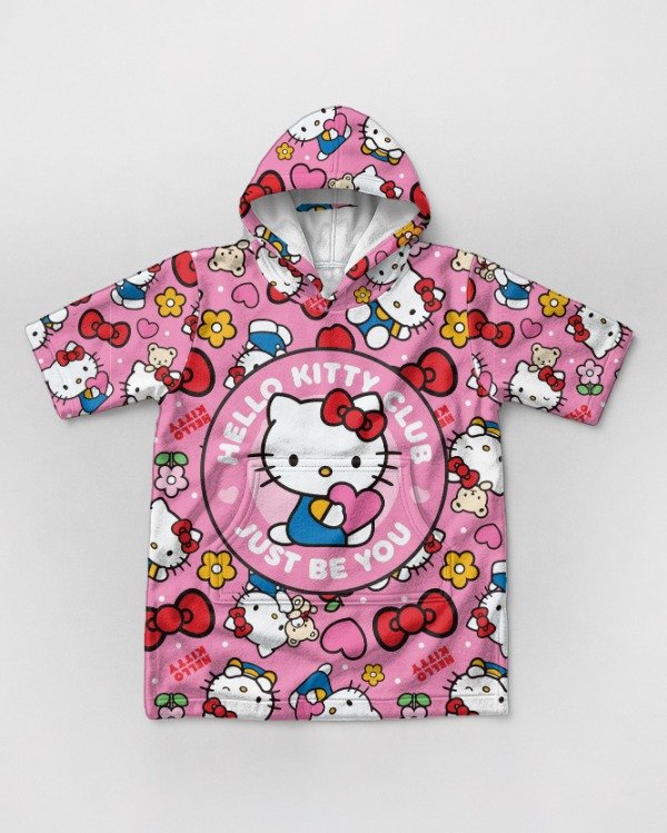 Producto - MAXIPONCHO TOALLA Hello Kitty F