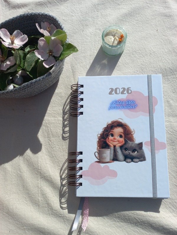 Producto - Agenda  "Estás lista para brillar"