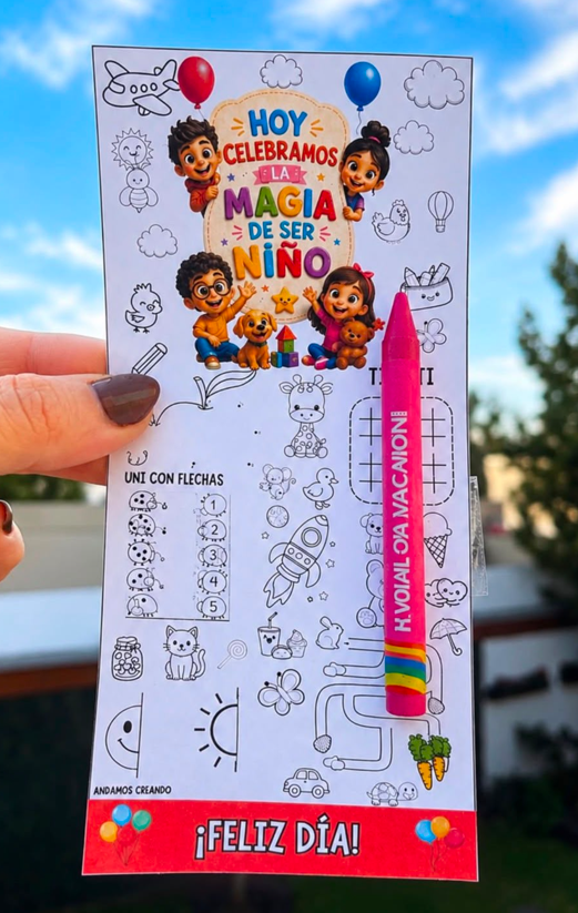 Producto - SOUVENIR: MISIÓN DIVERSIÓN. DIA DE LAS INFANCIAS