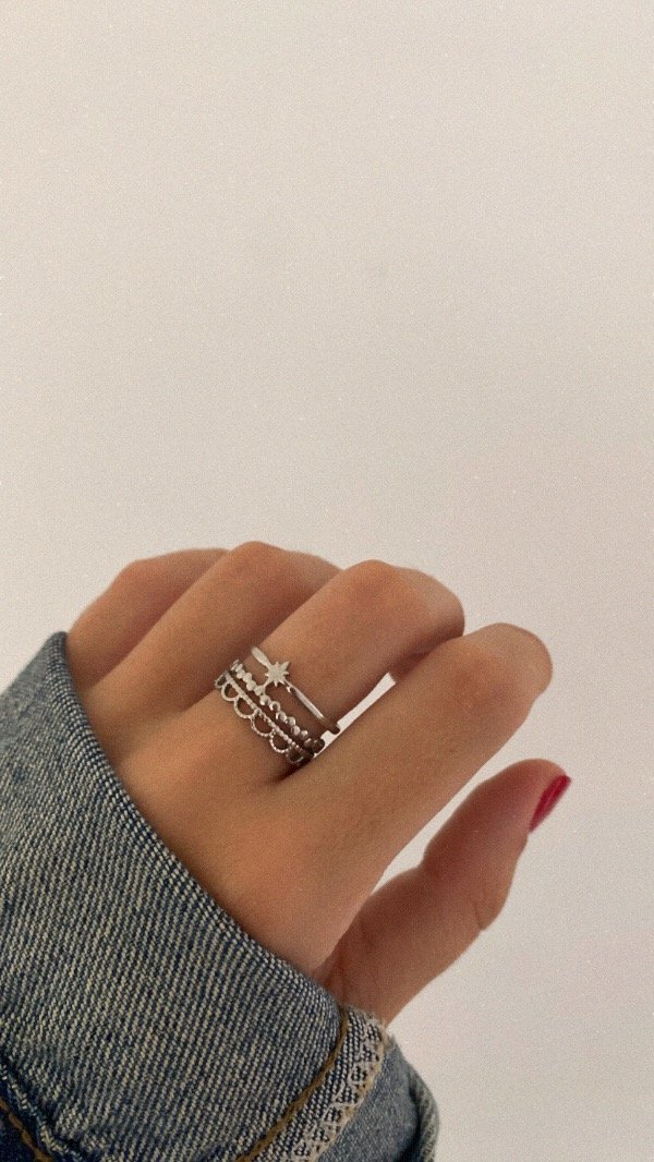 Producto - Anillo Mistic acero . REGULABLE A ELECCIÓN