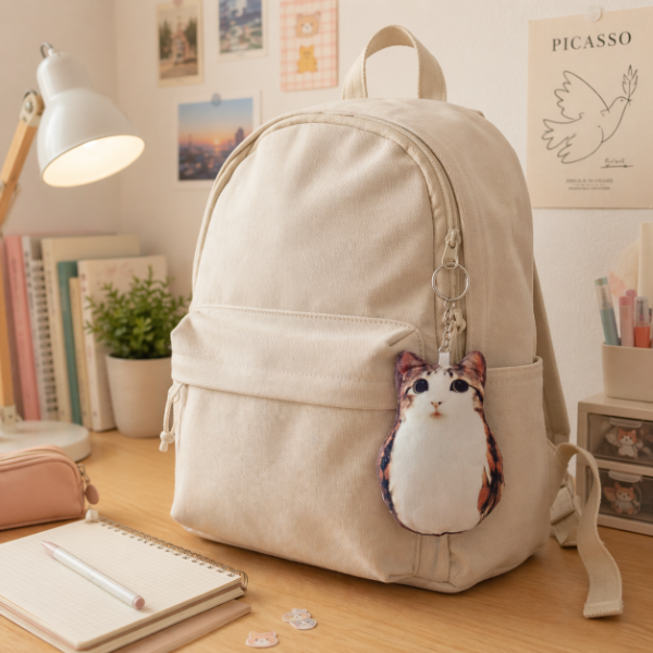 Producto - Llavero Gatito Buho Meowl Charm Lindo regalo