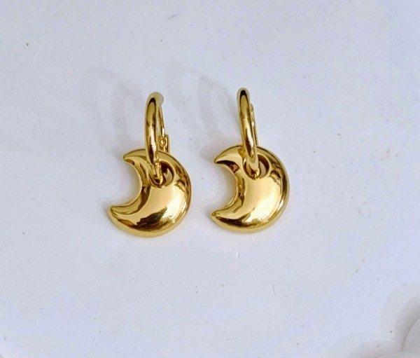 Producto - Argollas Click con Lunas Infladas