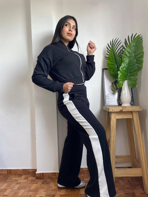 Producto - Linea Maria! CONJUNTO LUCILA FORRADO CON PIEL
