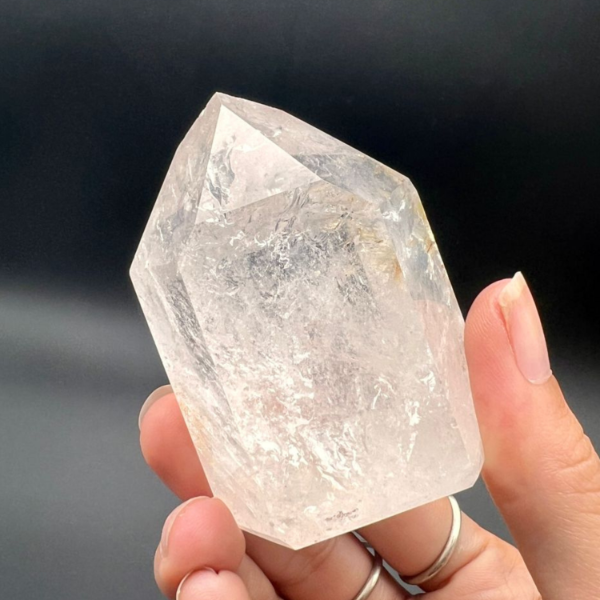 Producto - Punta facetada Maestra Cuarzo cristal 04