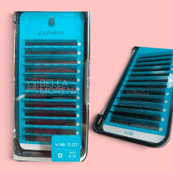 Producto - Extensión 5D "U" 0.07 Mix (8-14 mm) Zaphiria
