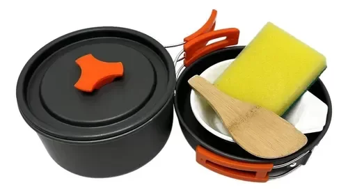 Producto - Kit de Olla y Sarten ultraligero para Camping y Outdoor