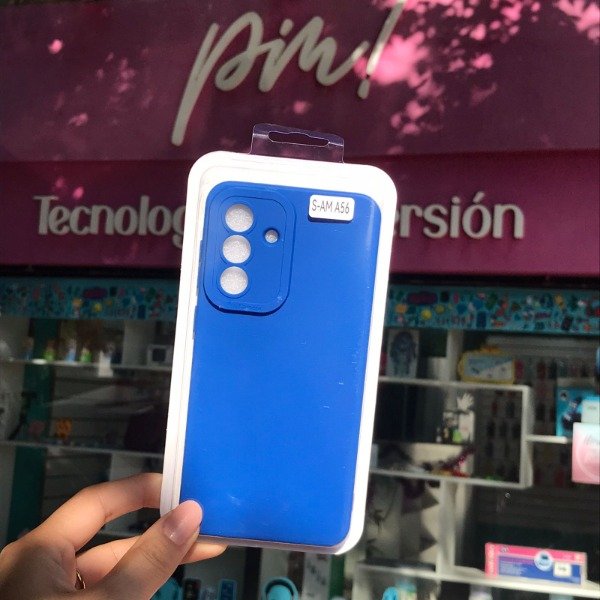 Producto - Samsung A56 Silicone Case Azul