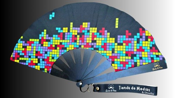 Producto - -PREVENTA- Abanico "Tetris" -Con accesorios-