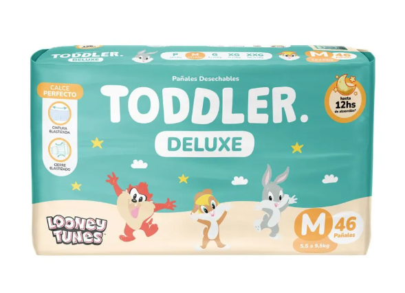 Producto - Pañales Toddler Deluxe talle M 46 uni