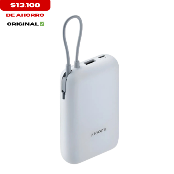 Producto - Xiaomi Power Bank 10000mAh 22.5W Carga Rápida Ice Blue